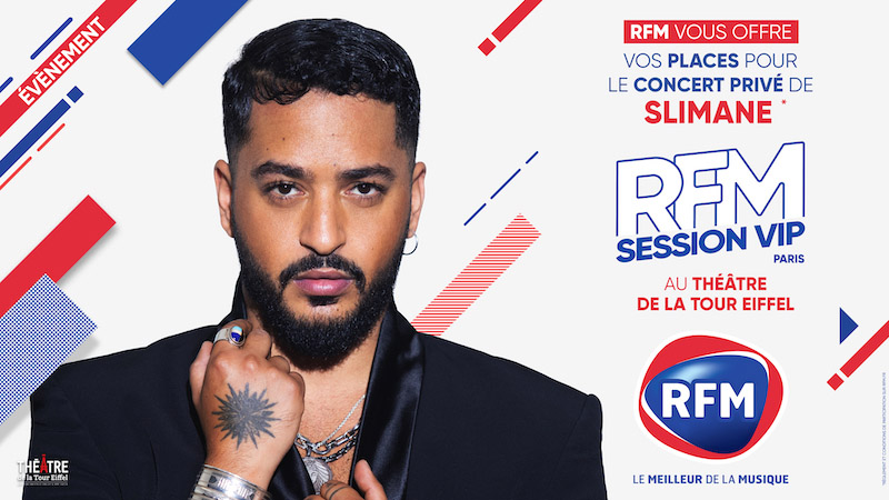 ÉVÈNEMENT ! RFM OFFRE UN CONCERT DE SLIMANE POUR SA SESSION VIP À PARIS