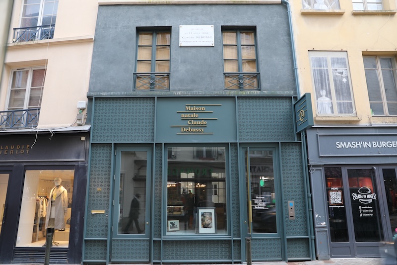 SAINT-GERMAIN-EN-LAYE : LA MAISON NATALE DE CLAUDE DEBUSSY RENAIT !