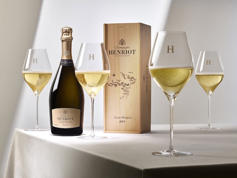 MAISON HENRIOT : LA LUMIERE DE LA CHAMPAGNE AVEC LE COFFRET HEMERA 2013