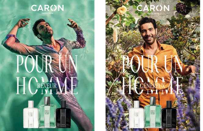 LE PARFUM ICONIQUE POUR UN HOMME DE CARON SE REINVENTE